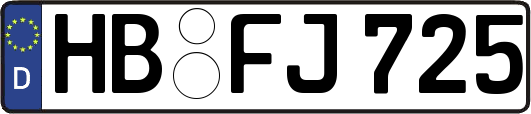 HB-FJ725
