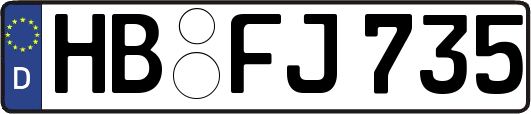 HB-FJ735