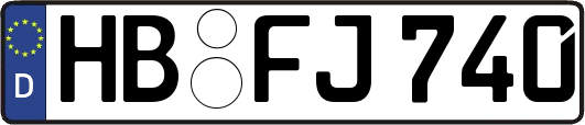 HB-FJ740