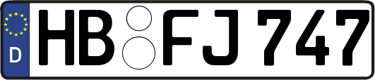 HB-FJ747