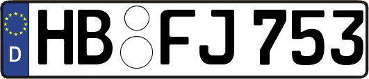 HB-FJ753