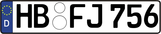 HB-FJ756