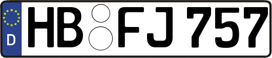 HB-FJ757