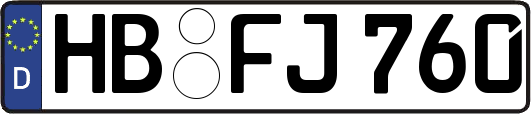HB-FJ760