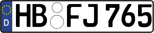 HB-FJ765