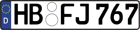 HB-FJ767
