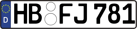 HB-FJ781
