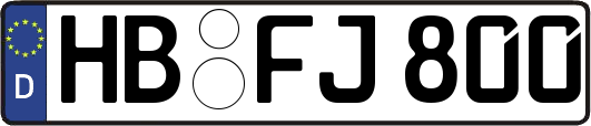 HB-FJ800