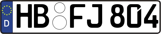 HB-FJ804