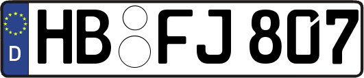 HB-FJ807