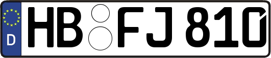 HB-FJ810
