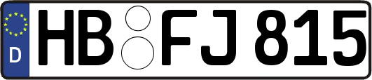 HB-FJ815
