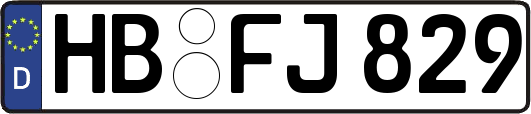 HB-FJ829