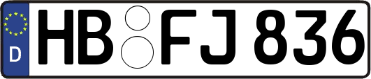 HB-FJ836