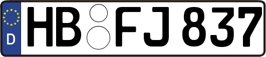 HB-FJ837