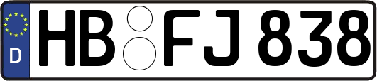 HB-FJ838