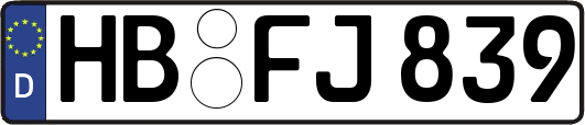 HB-FJ839