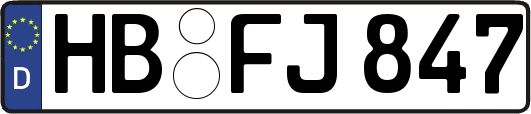HB-FJ847