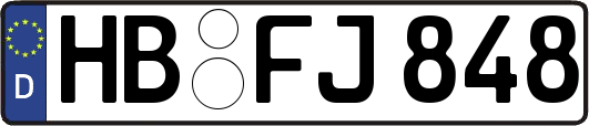 HB-FJ848