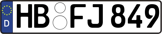 HB-FJ849