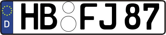 HB-FJ87