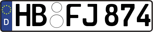 HB-FJ874