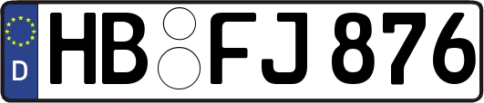 HB-FJ876