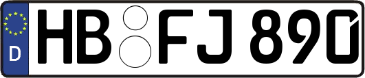 HB-FJ890