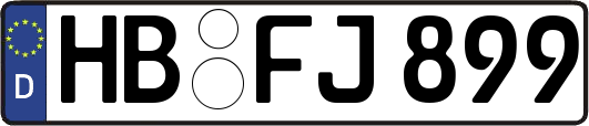 HB-FJ899