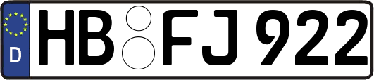 HB-FJ922