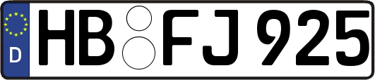 HB-FJ925