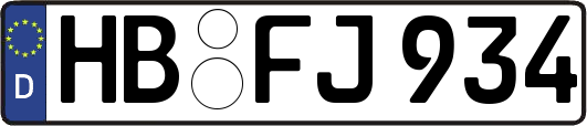 HB-FJ934