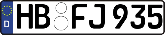 HB-FJ935