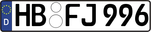 HB-FJ996