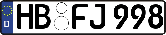 HB-FJ998