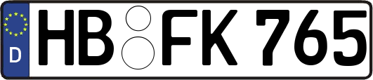 HB-FK765