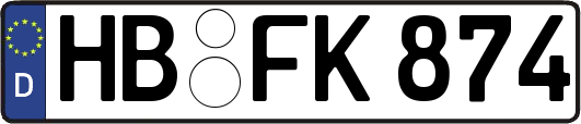 HB-FK874