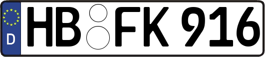 HB-FK916