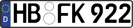 HB-FK922