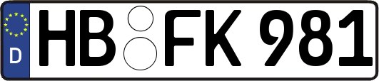 HB-FK981