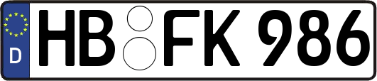 HB-FK986