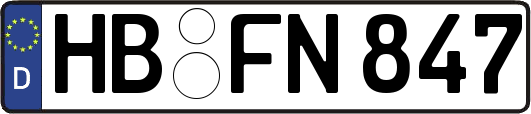 HB-FN847