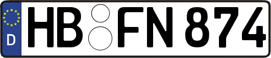 HB-FN874