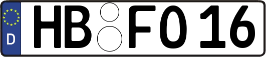 HB-FO16