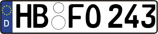 HB-FO243
