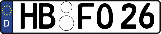 HB-FO26