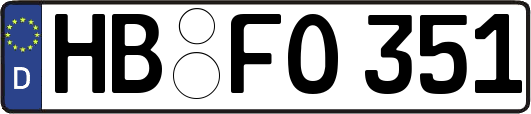 HB-FO351