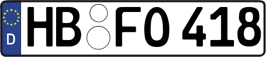 HB-FO418