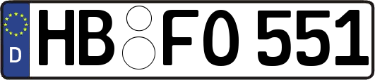 HB-FO551