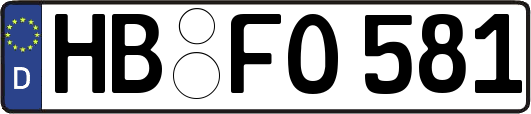 HB-FO581